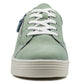 JANICE Womens Casual Lace Up Fashion Trainers in Green