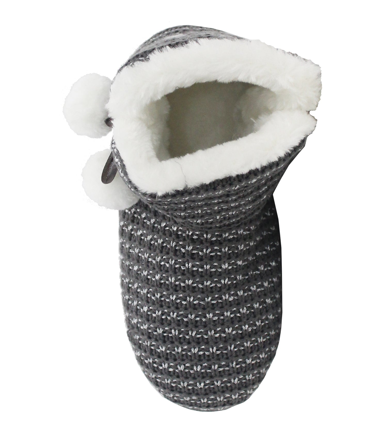 SHERRINGTON Womens Bootie Slippers in Grey