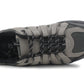 Mens Lace Up Hiking Trainers in Grey