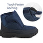 CW82 Mens Thermal Fleece Lined Ankle Boots in Navy