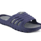 OCEAN Mens Lightweight EVA Sliders in Navy/Grey