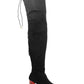 OLB838 Womens Over the Knee Thigh High Boots in Black