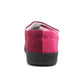 JULIE Womens 2 Tone Memory Foam Slippers in Pink/Burgundy