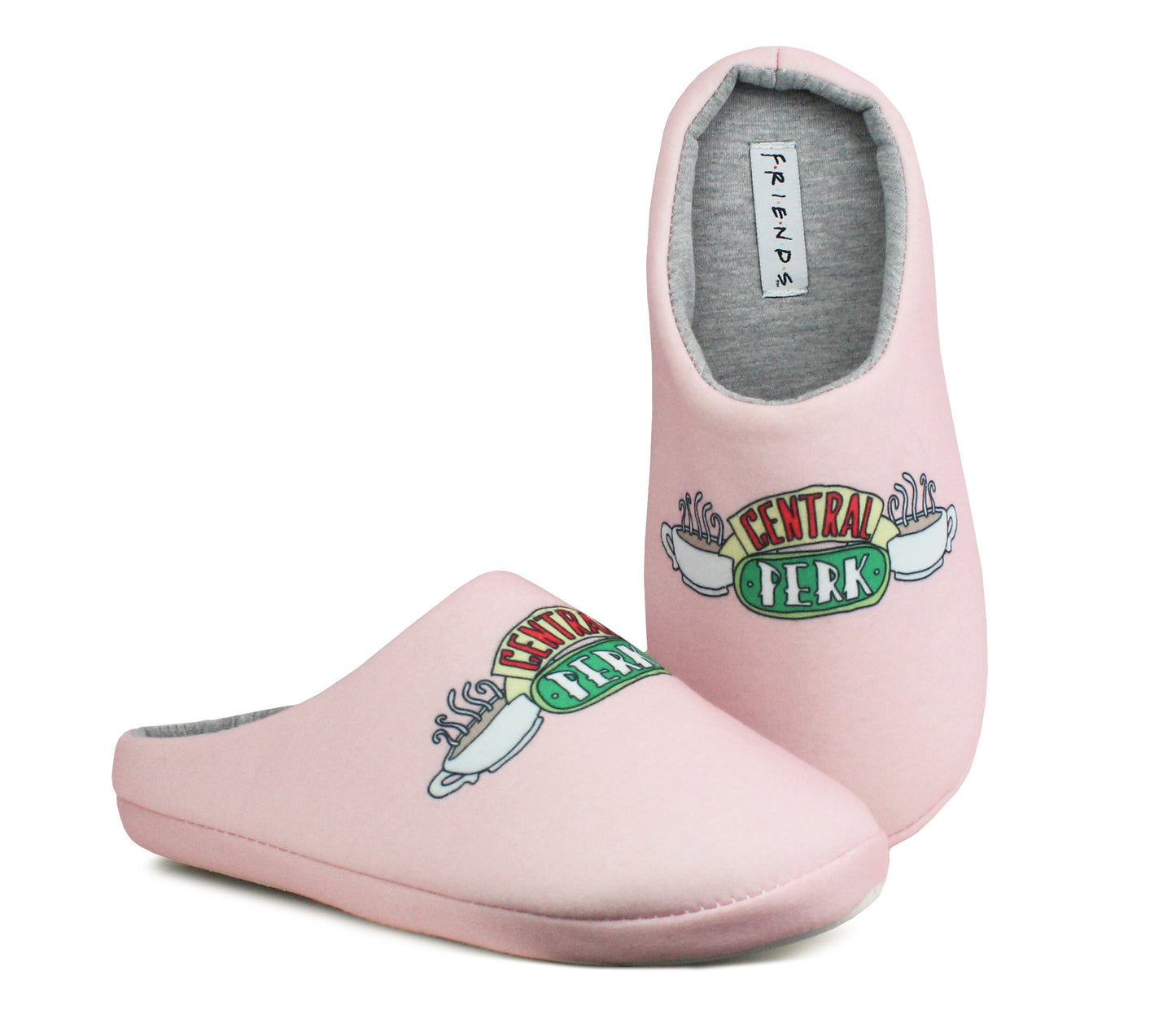 FRIENDS Womens F.R.I.E.N.D.S Mule Slippers in Pink