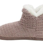SHERRINGTON Womens Bootie Slippers in Pink