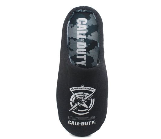 COD Mens Call Of Duty Mules Slippers