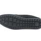 B238794 Mens Suede Driving Loafers in Black