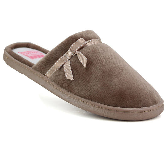 GRACE Womens Mule Slippers in Mink