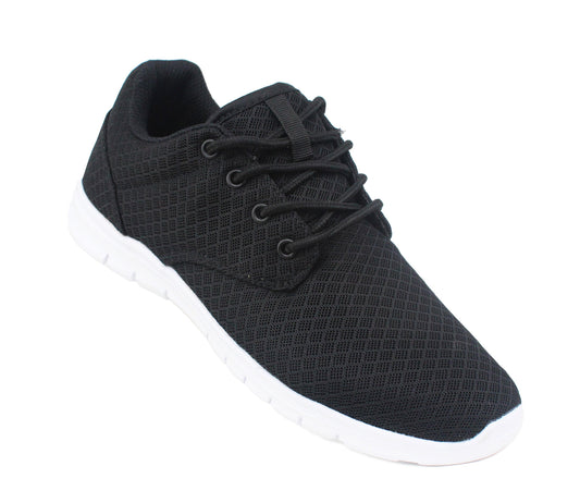 LH Womens Lightweight Fitness Trainers in Black/White