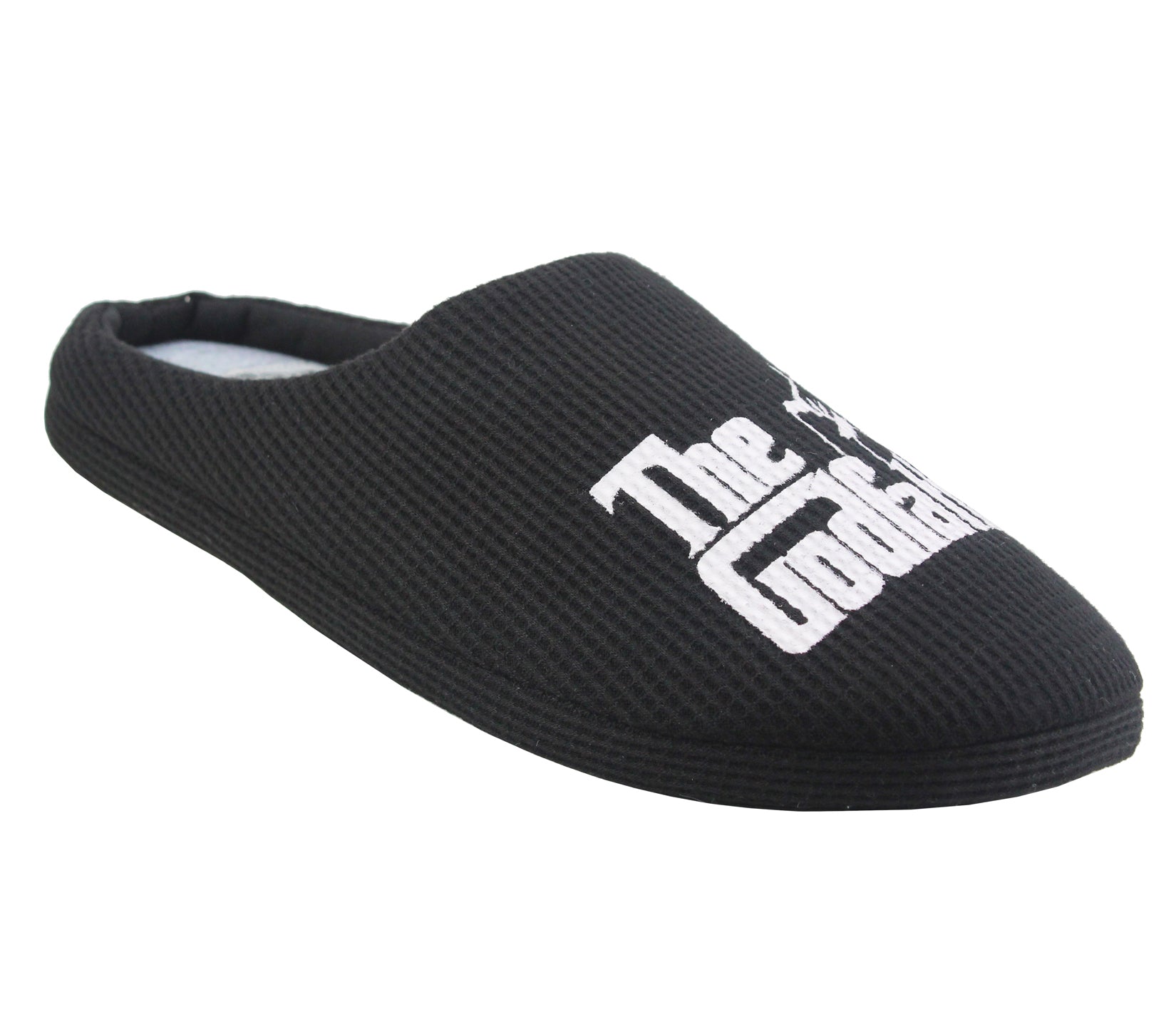 GODFATHER Mens The Godfather Slippers in Black1
