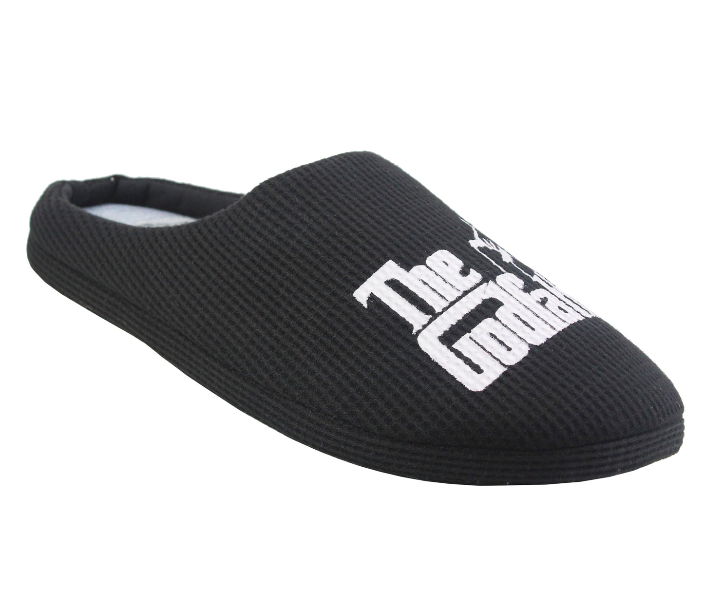 GODFATHER Mens The Godfather Slippers in Black