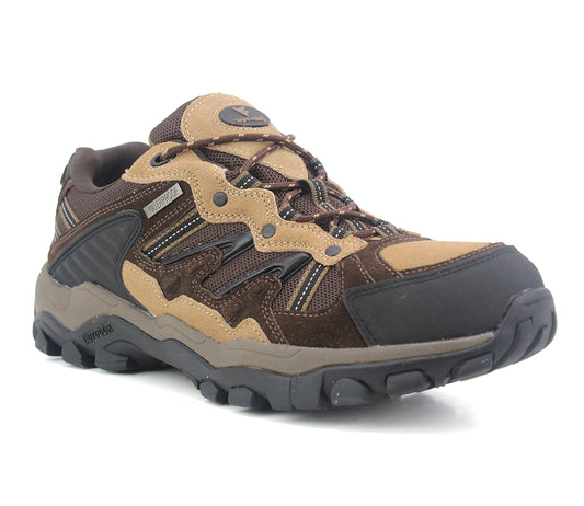 CONISTON Mens Suede Leather Hiking Boots in Brown Tan