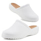ROKYA Womens Lightweight EVA Nurse Shoes in White