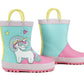 MAGICAL Unicorn Girls Pull On Wellies
